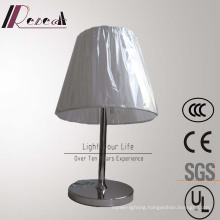 European Hotel Lamp Stainless Steel Rotatable Bedside Table Lamp